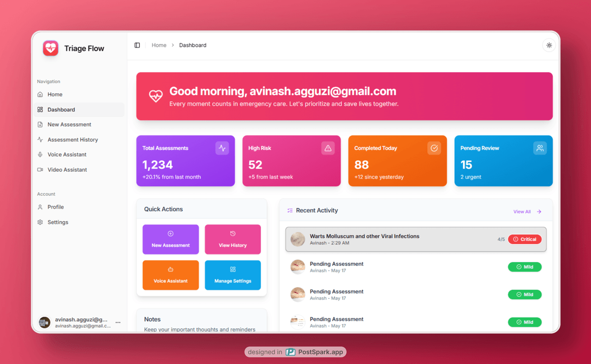 First agent interface